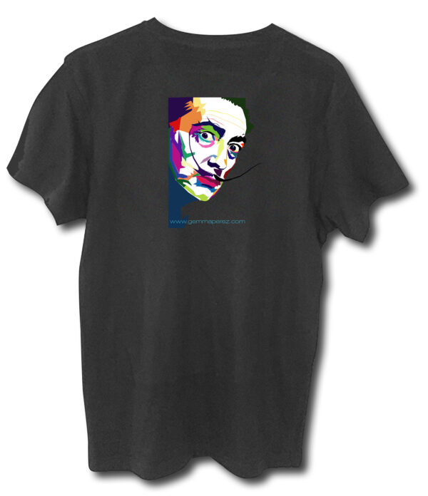 Gemma Pérez - Tienda Personalizados - Camiseta serigrafiada - Dalí Color